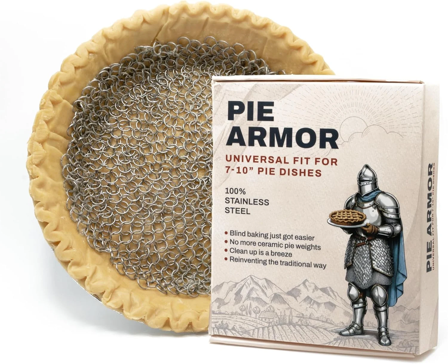 Healthy Pie Armor Stainless Steel Pie Weights Luxury