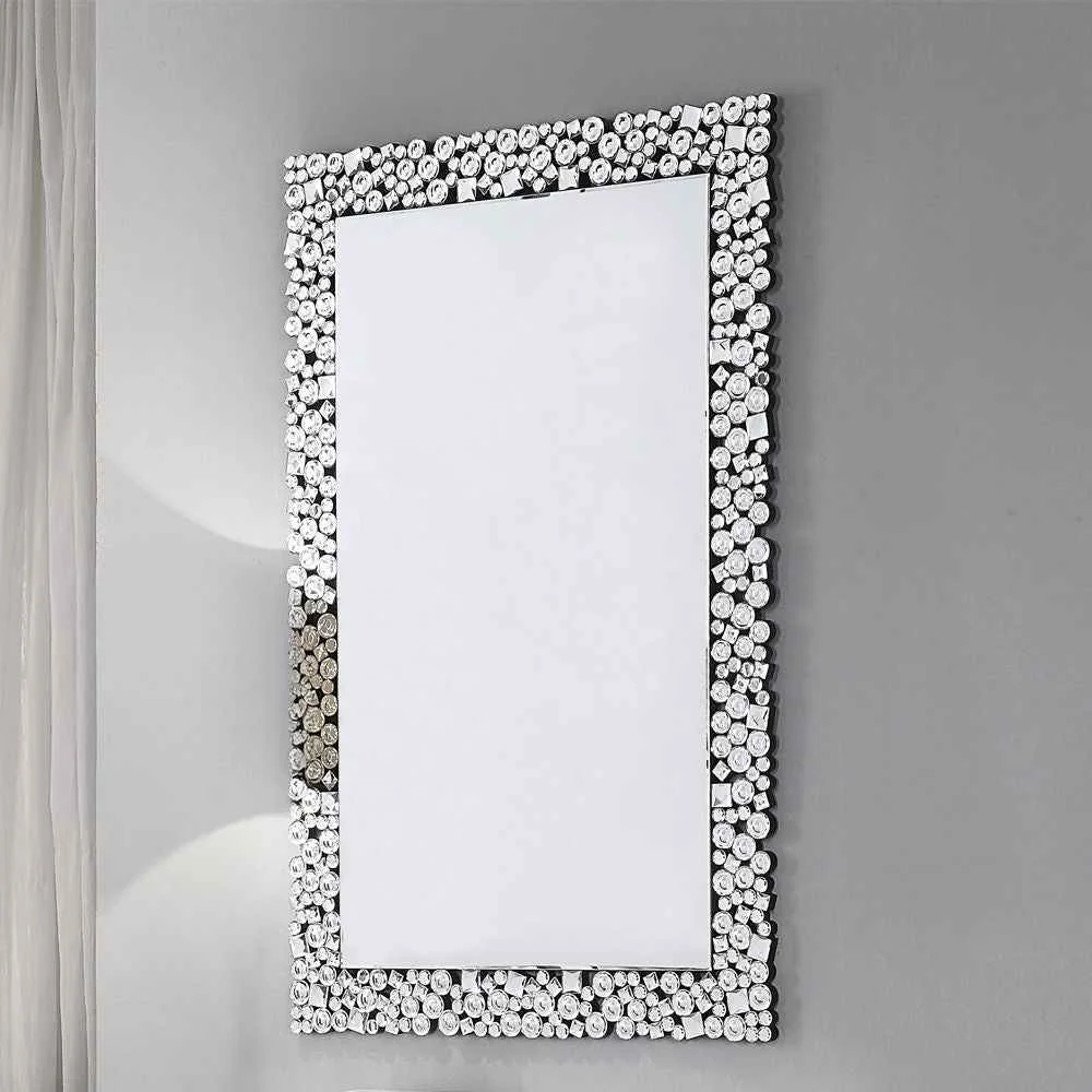 Versatile Kachina - Accent Mirror - Mirrored Faux Gems Functional