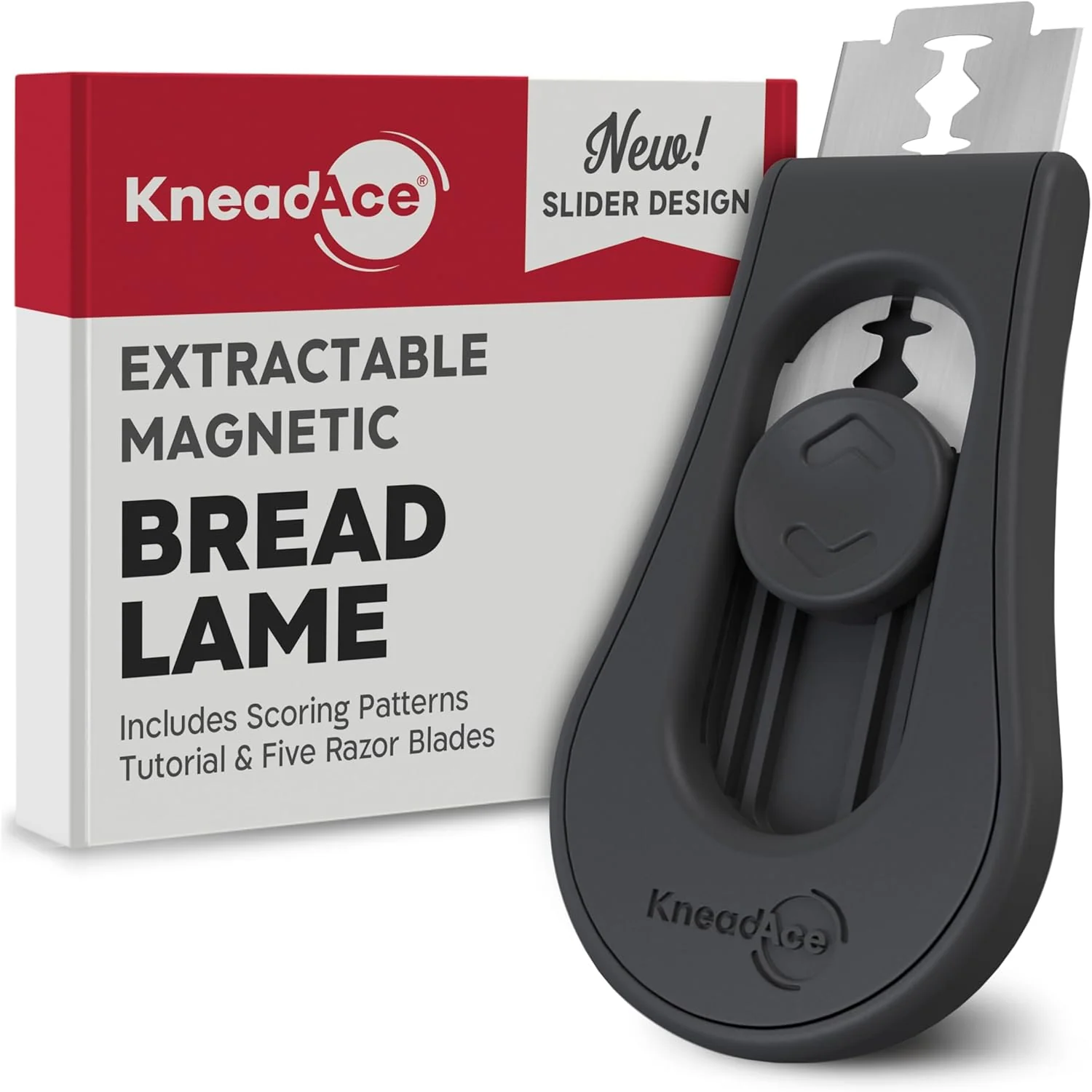 Excellent Upgraded Magnetic Bread Lame Professional Dough Scoring Tool with Extractable Blade Sourdough Bread Tool for Baking Sophisticated