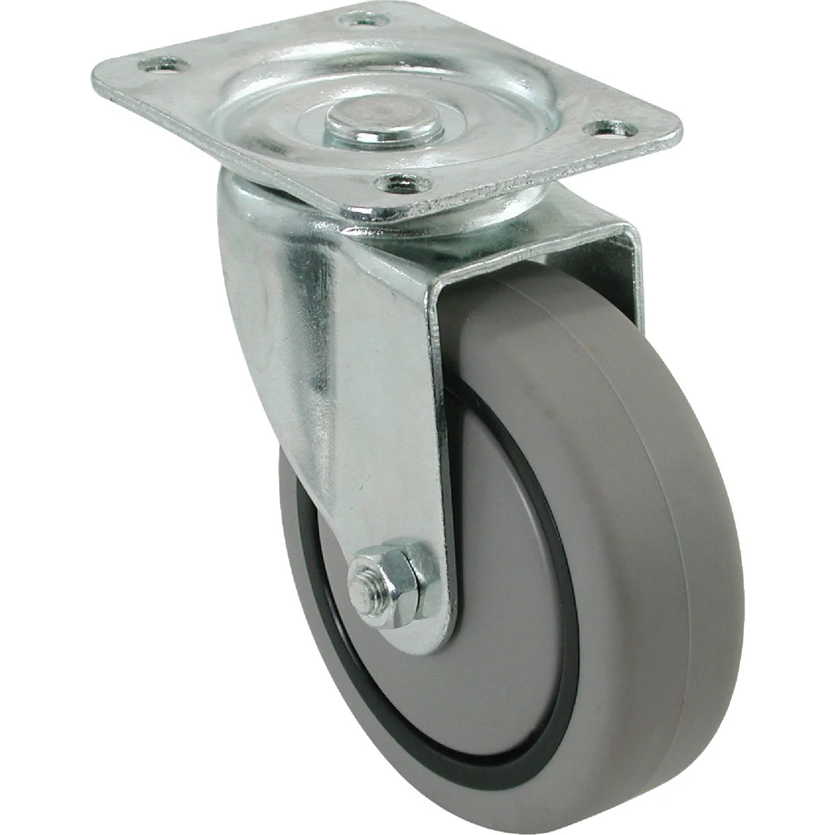High-End Shepherd 4 In. Thermoplastic Swivel Plate Caster Official