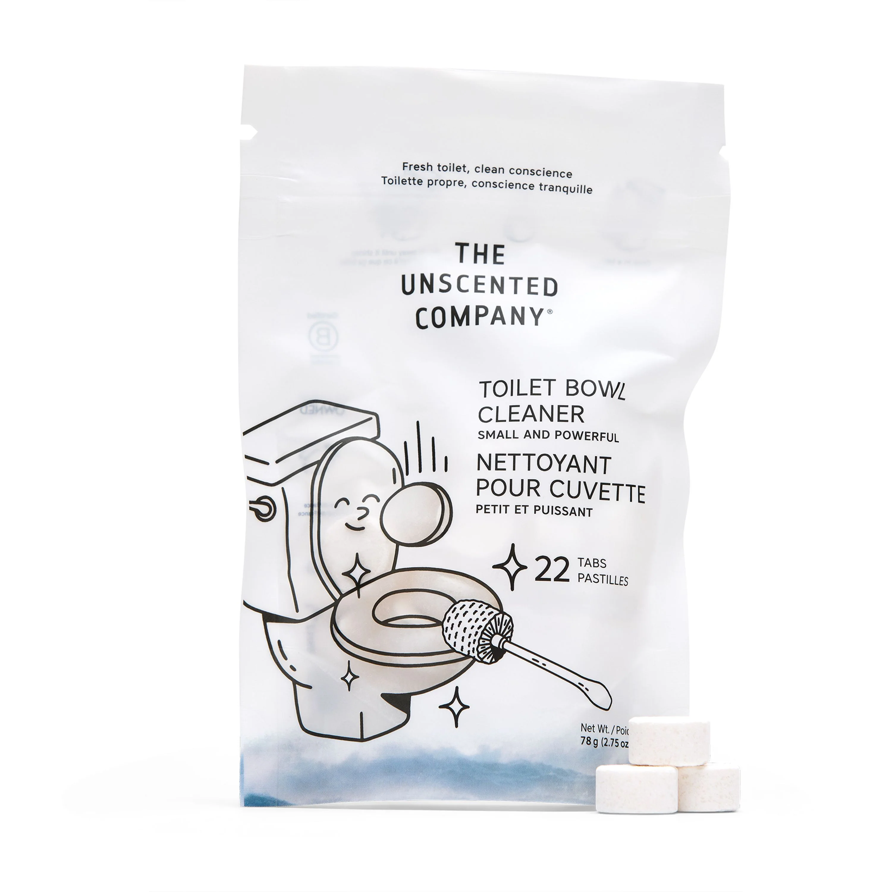 Unique The Unscented Company Toilet Bowl Cleaning Tabs Superior