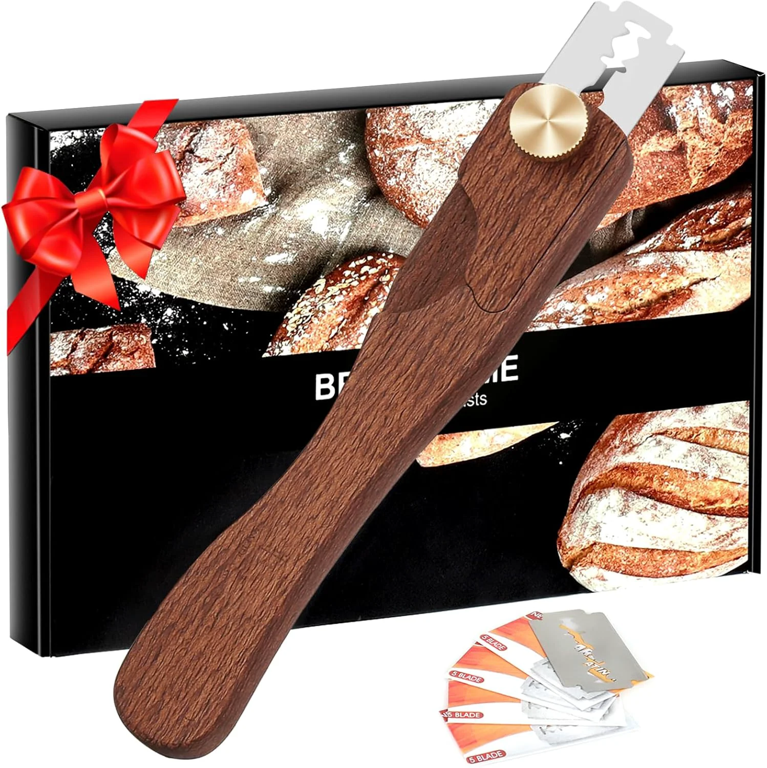 Quality Magnetic Bread Lame Bread Scoring Tool Sourdough Scoring Tool Sourdough Bread Baking Supplies Bread Scorer Tool for Bread Baking Sourdough Baking Practical