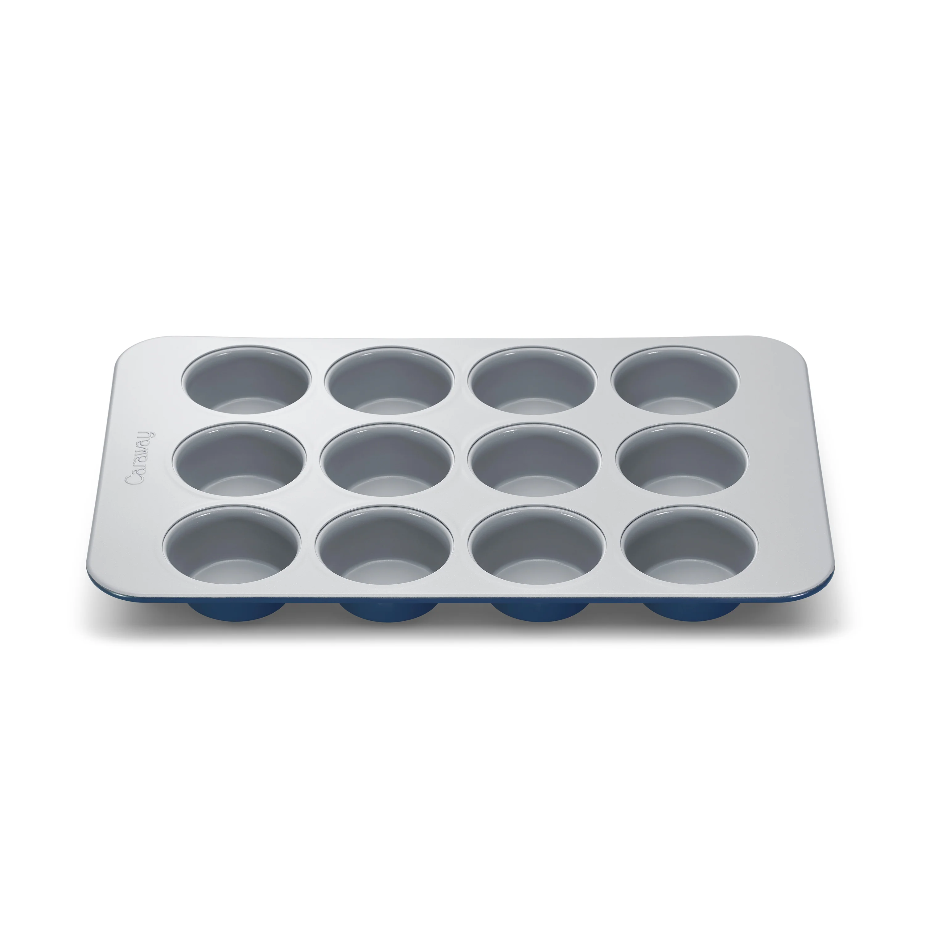 Innovative Caraway 12-Cup Muffin Pan - 15.5x10 Non-Stick Ceramic Luxury
