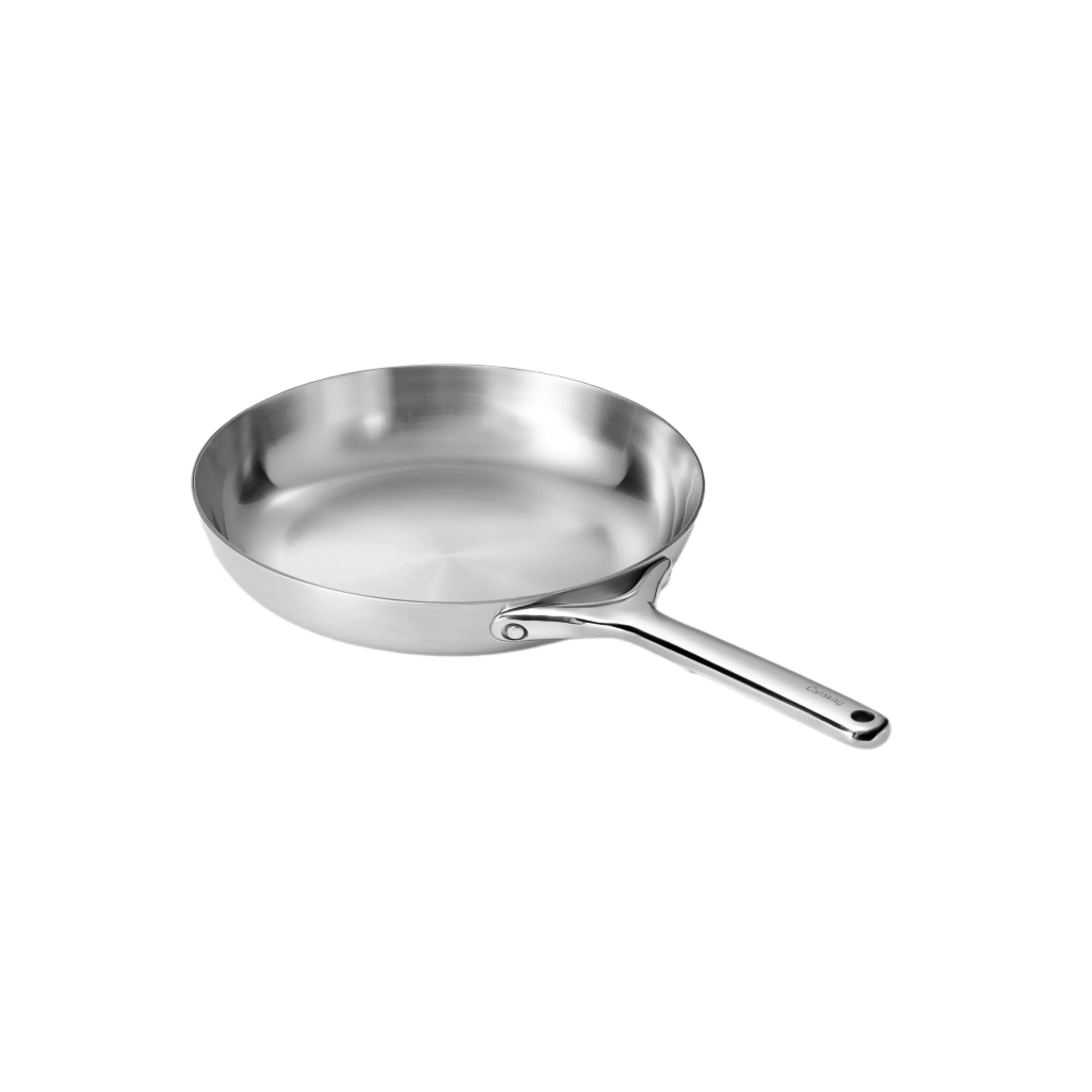 Casual Caraway Stainless Steel Fry Pan 10.5 Practical