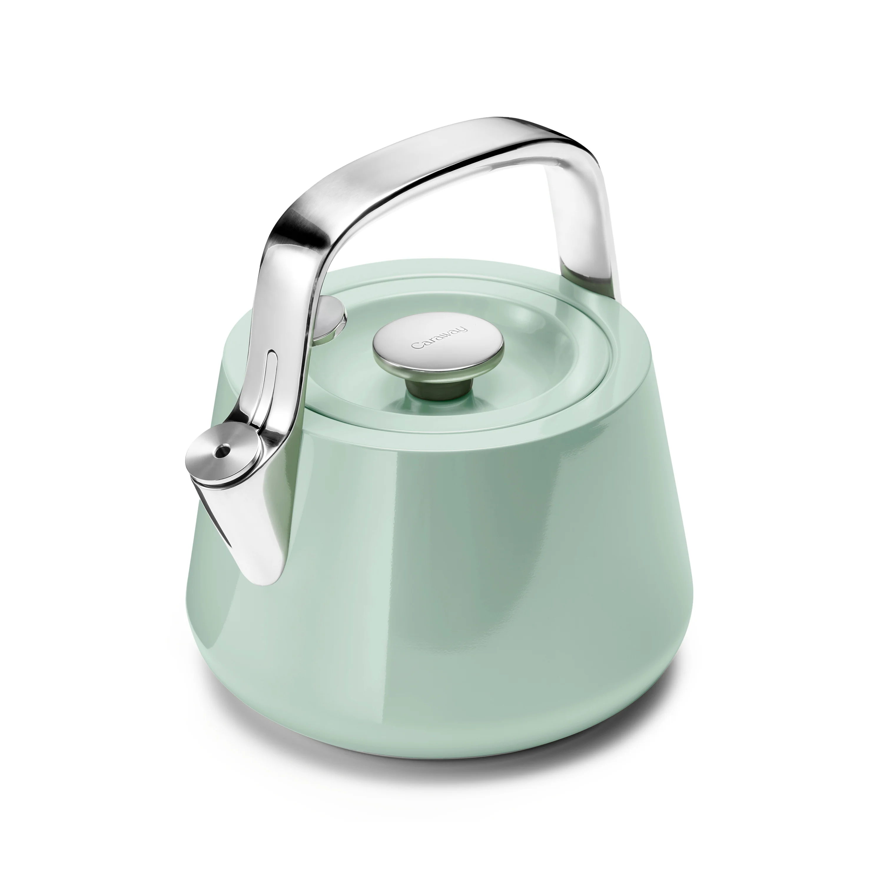 Fine Crafted Caraway Stovetop Whistling Tea Kettle Minimalist