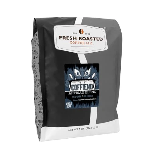 Reusable Coffiend Whole Bean Coffee 80 Ounce Long-Lasting