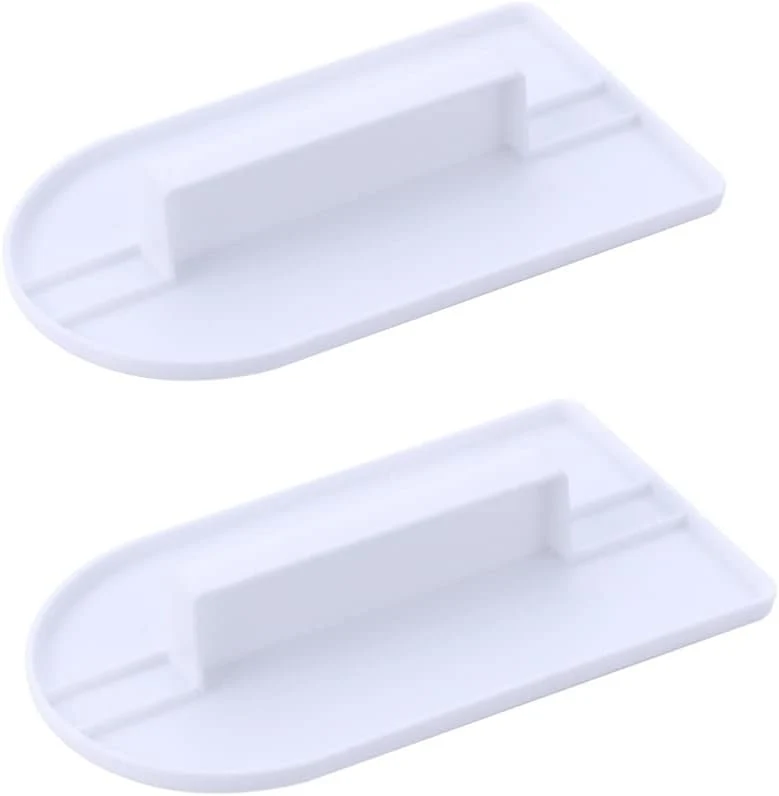 Recyclable Akoak 2 PCS Fondant Smoothing Tool Cake Decorate Smoother Polisher 14.5 x 8cm Green