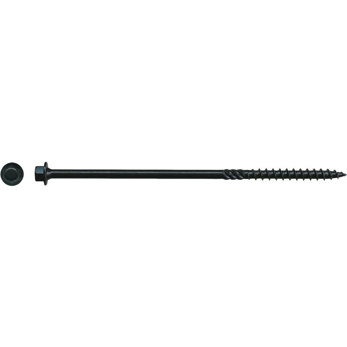 Soft Big Timber 14 x 6 In. Black Log Structure Screw 25 Ct. Carefully Designed