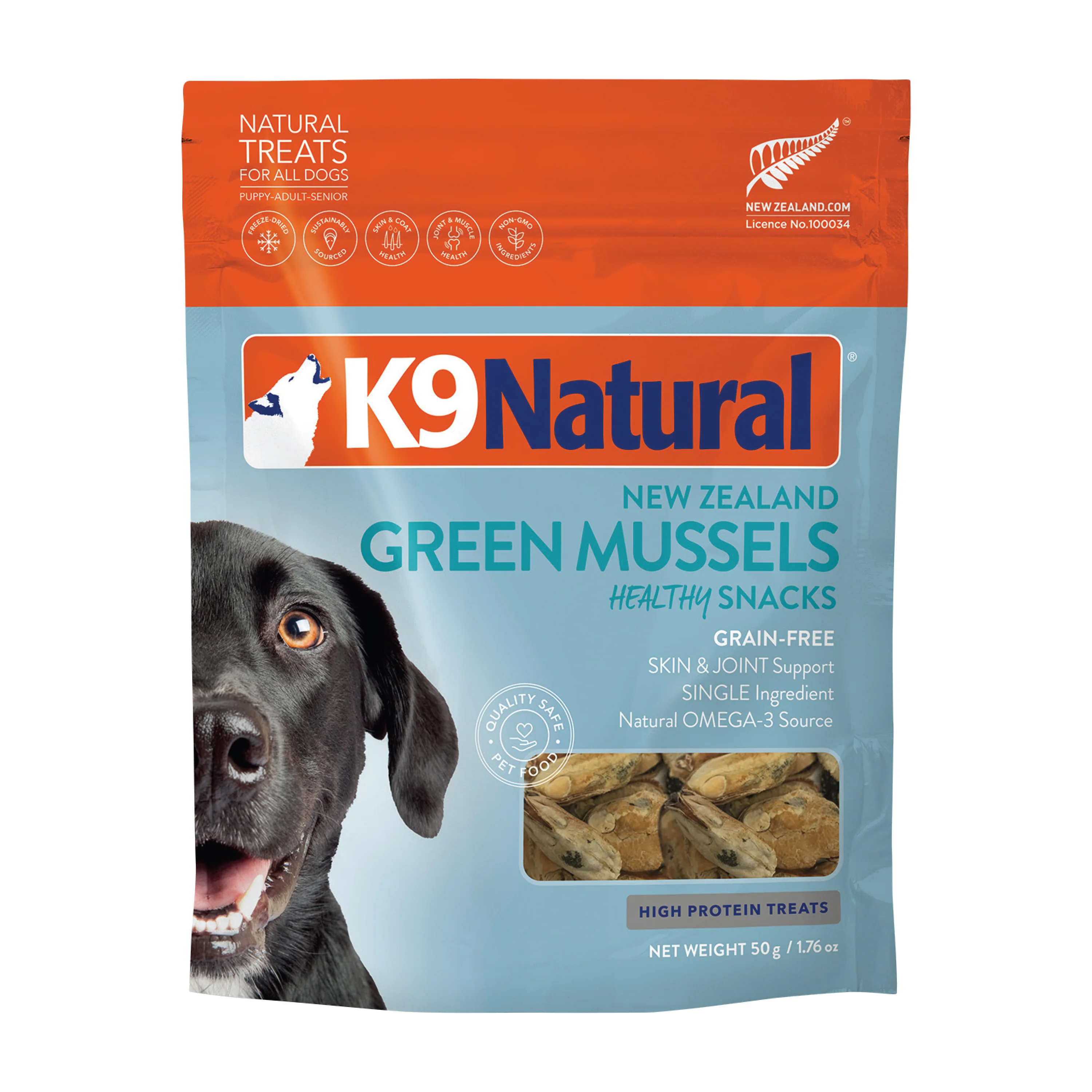 Authentic K9 Feline Natural Dog Treats Healthy Bites - Grain- ze-Dried Lightweight