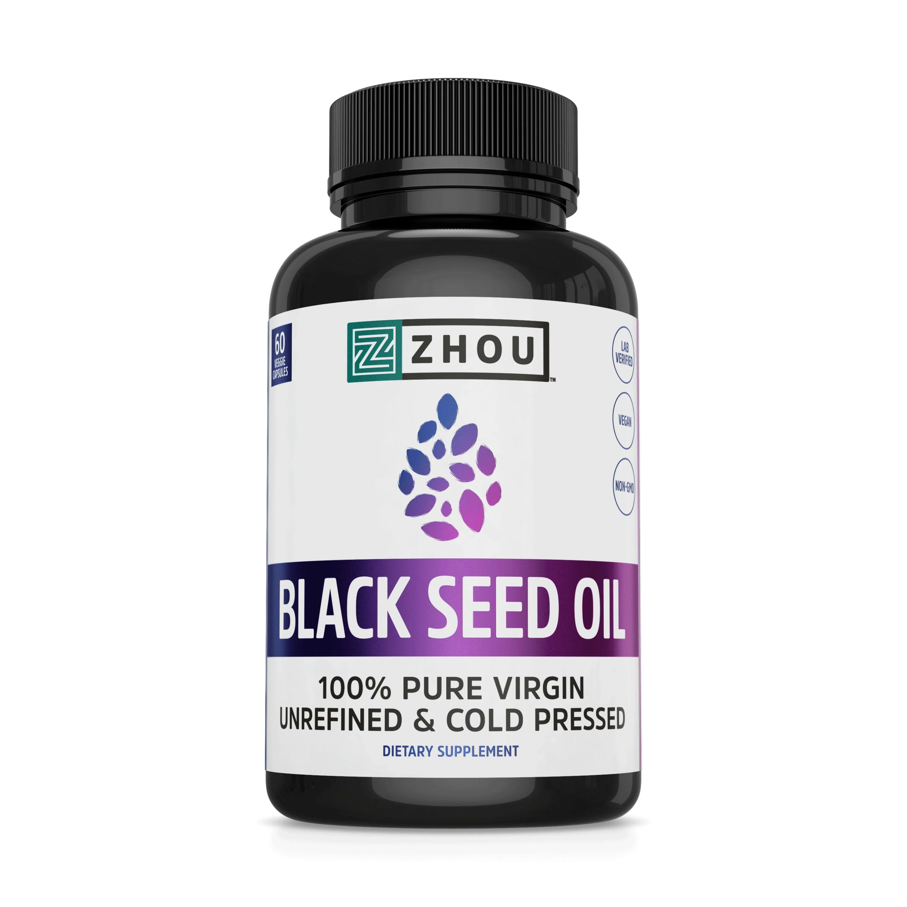 Refined Zhou Nutrition Black Seed Oil Flexible