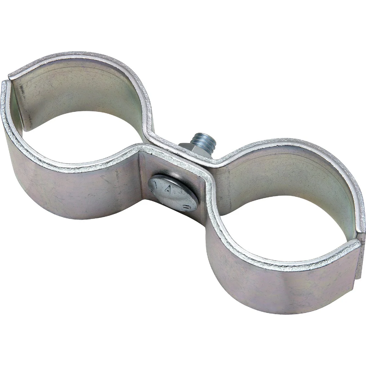 Luxury National 2 In. Zinc Plated Steel Universal Pipe Clamp Recyclable