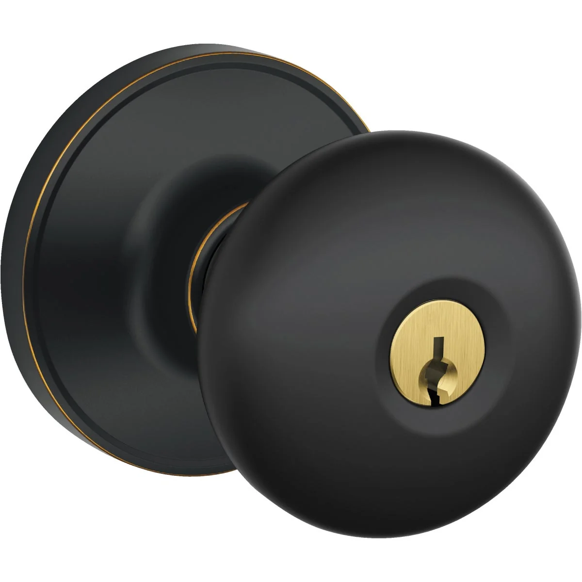 User-Friendly Dexter Stratus Aged Bronze Entry Door Knob Lockset Original