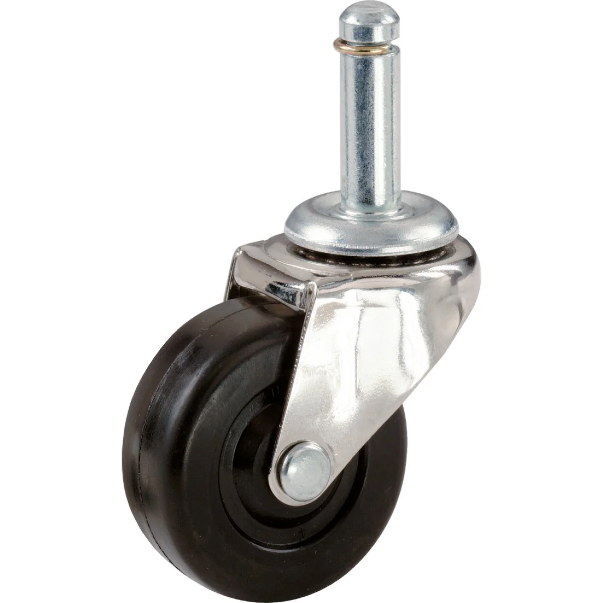 Versatile Shepherd 2 In. Friction Grip Rubber Swivel Stem Caster Trendy