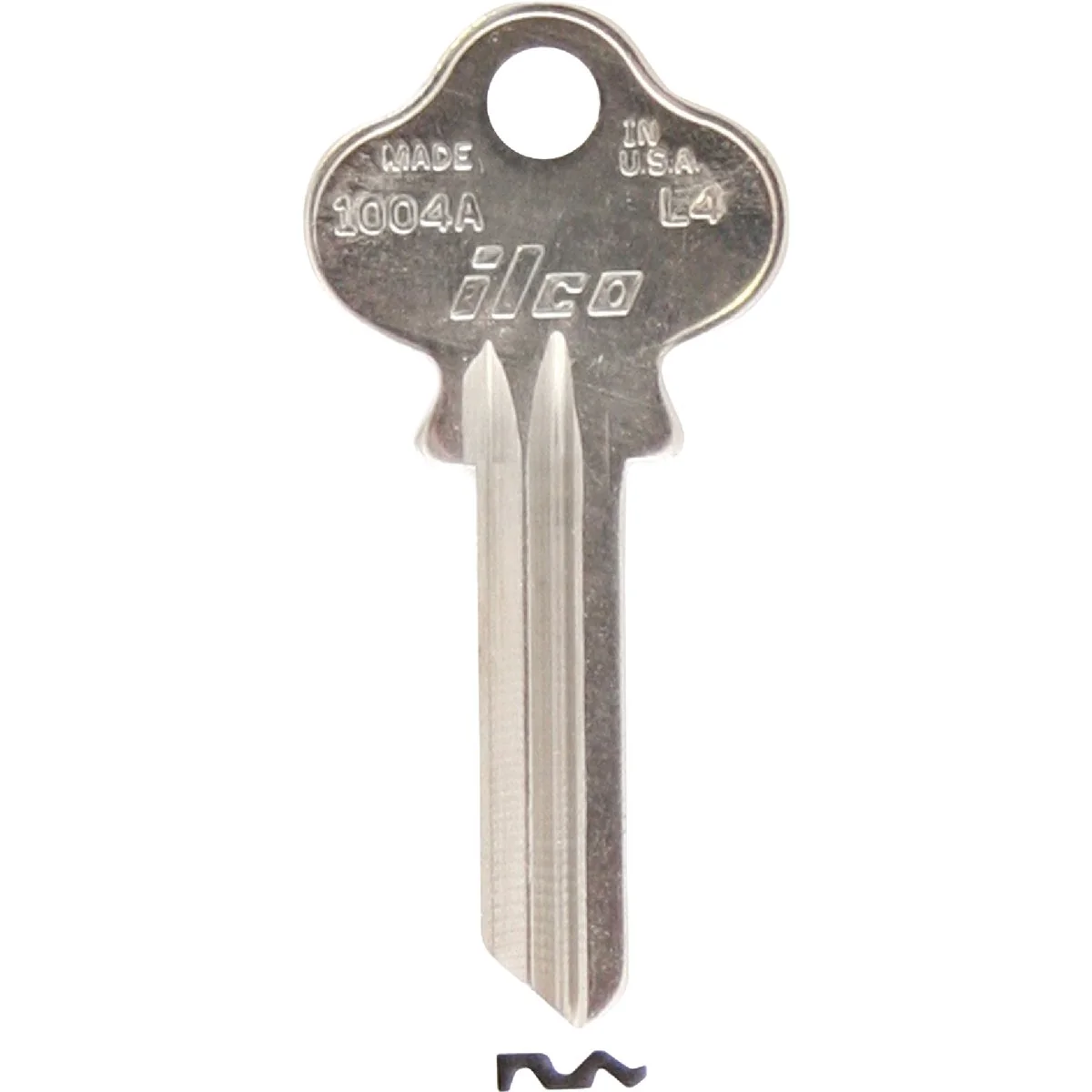 Artisan ILCO Lockwood Nickel Plated House Key L4 10-Pack Proven