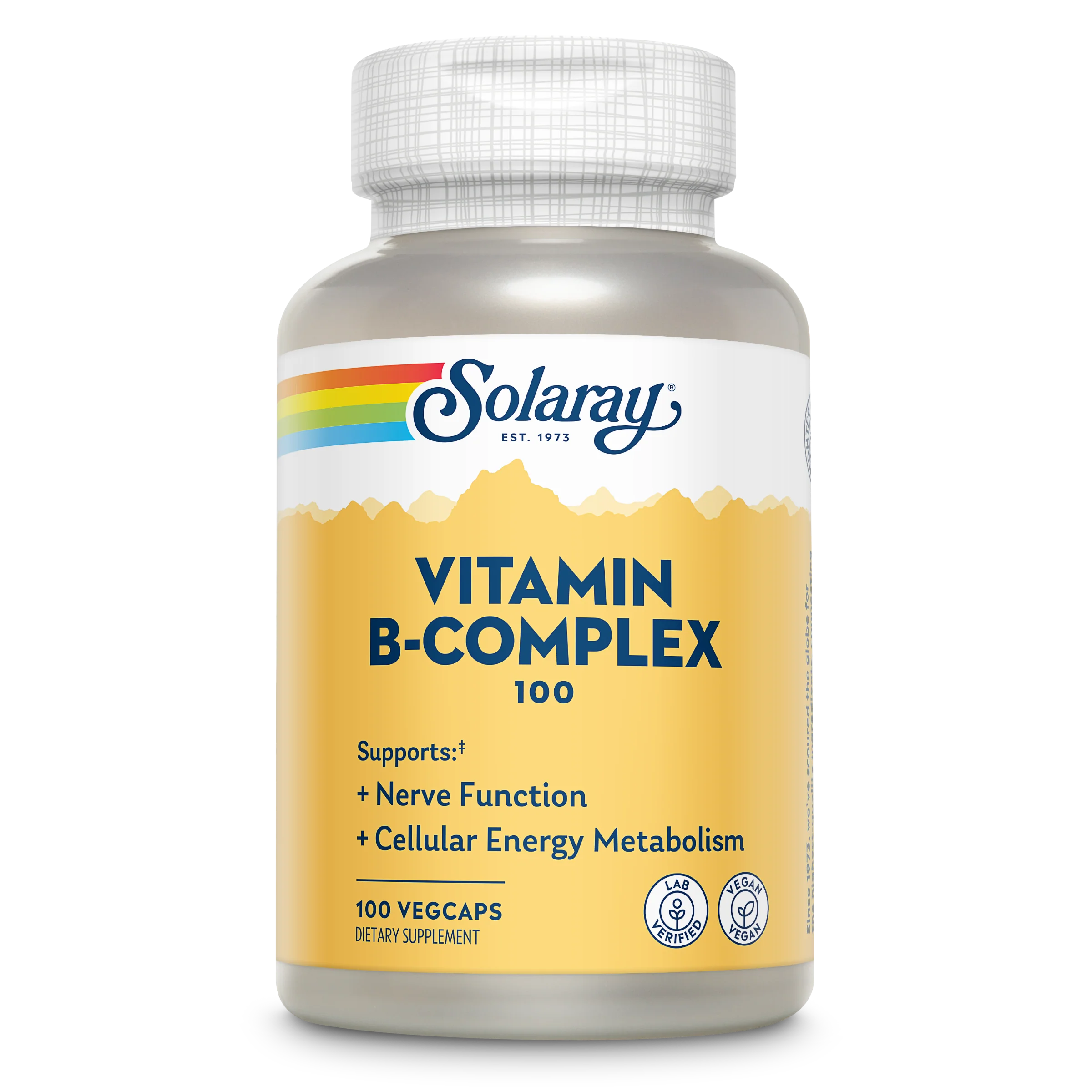 Dependable Solaray Vitamin B Complex Veg Capsule Versatile