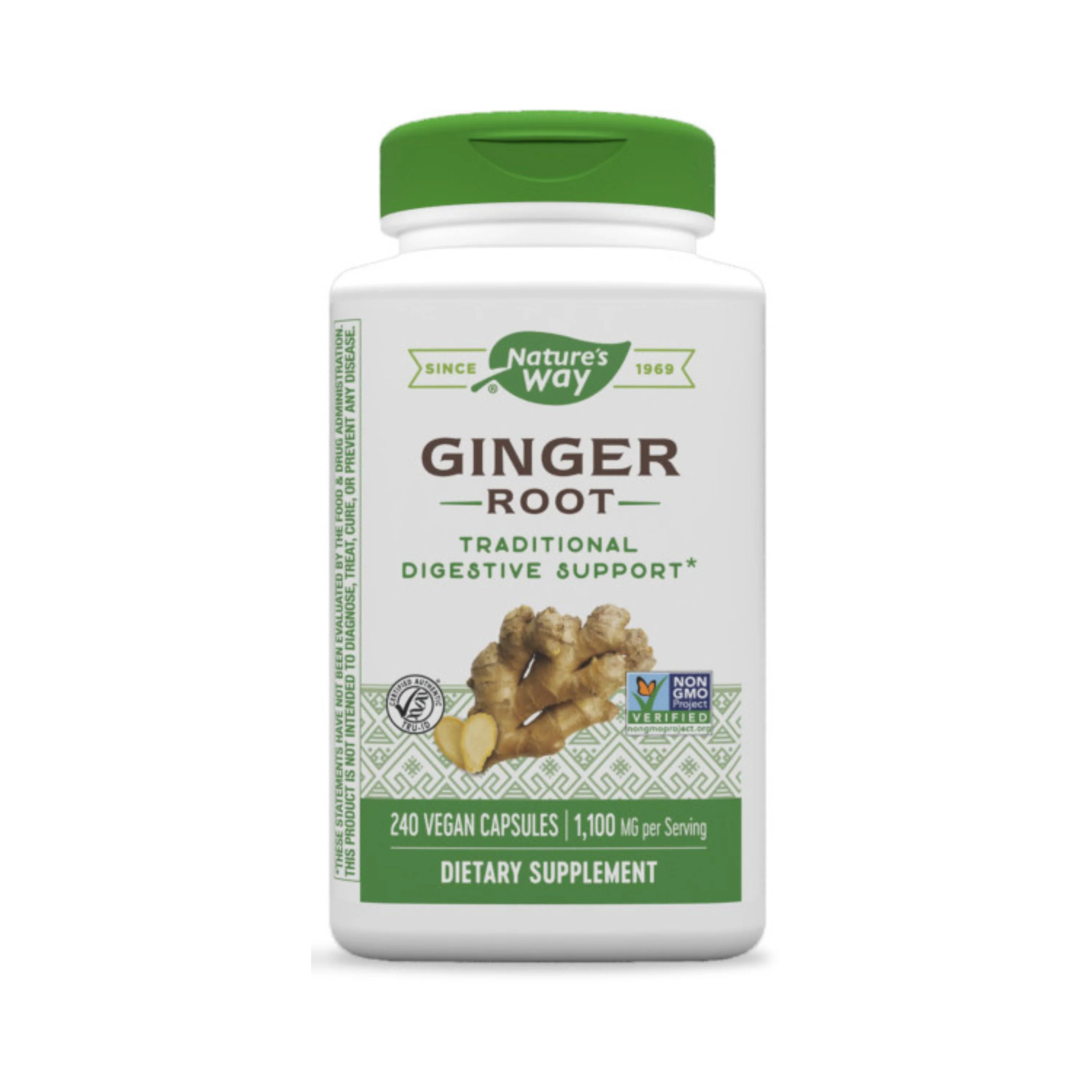 Lightweight Nature's Way Ginger Root - For Traditional Digestive Support Classic