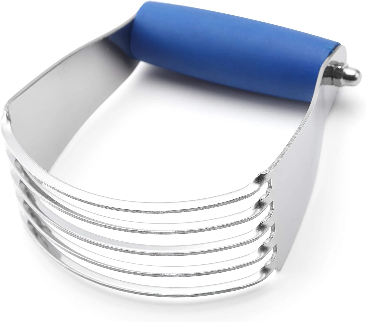 High-Performance Spring Chef Medium Size Dough Blender For Baking Dough Cutter Tool Stainless Steel Puff Pastry Cutter Tool with Soft Grip Handle Outstanding