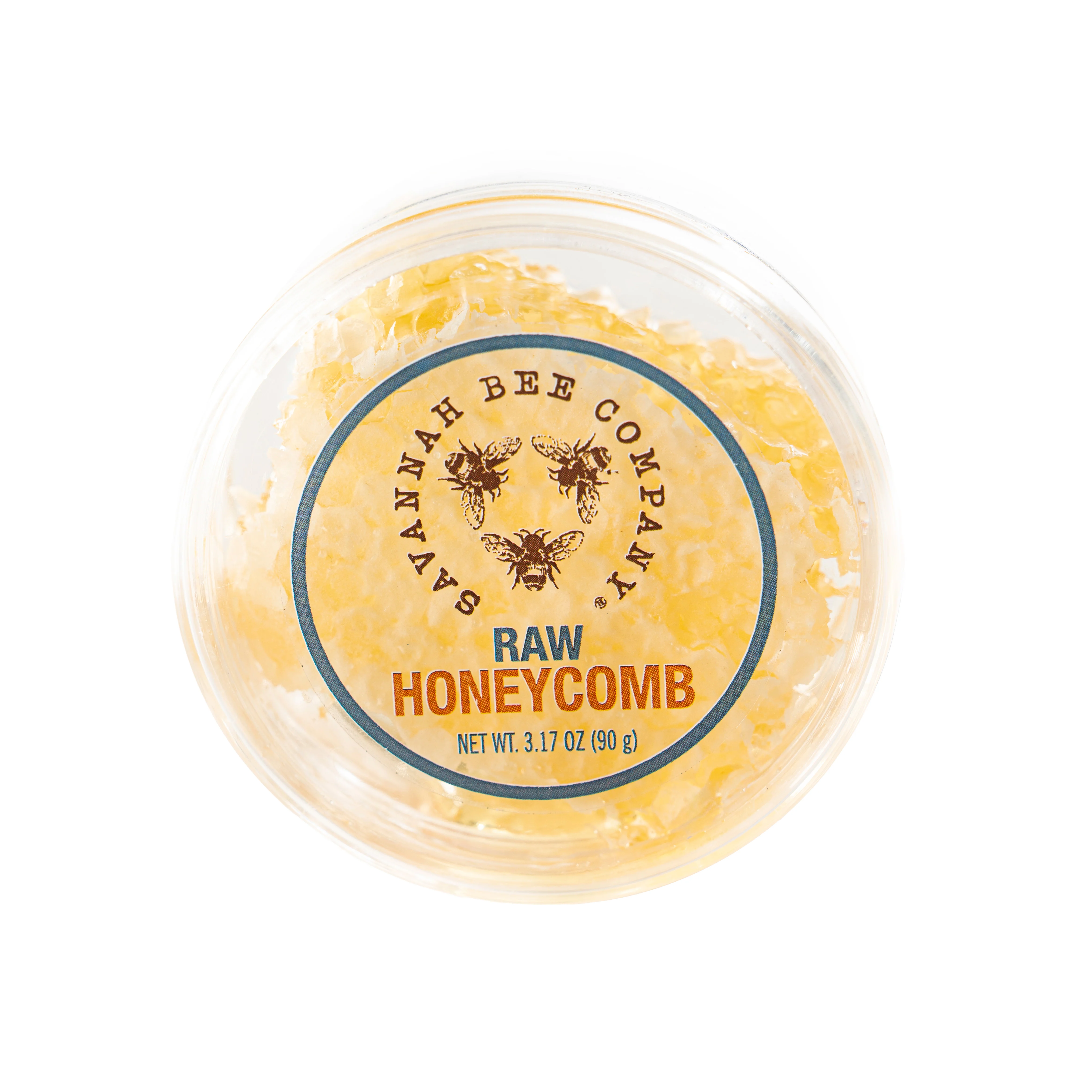Top-Quality Savannah Bee Company Raw Honeycomb Picnic Round Certified