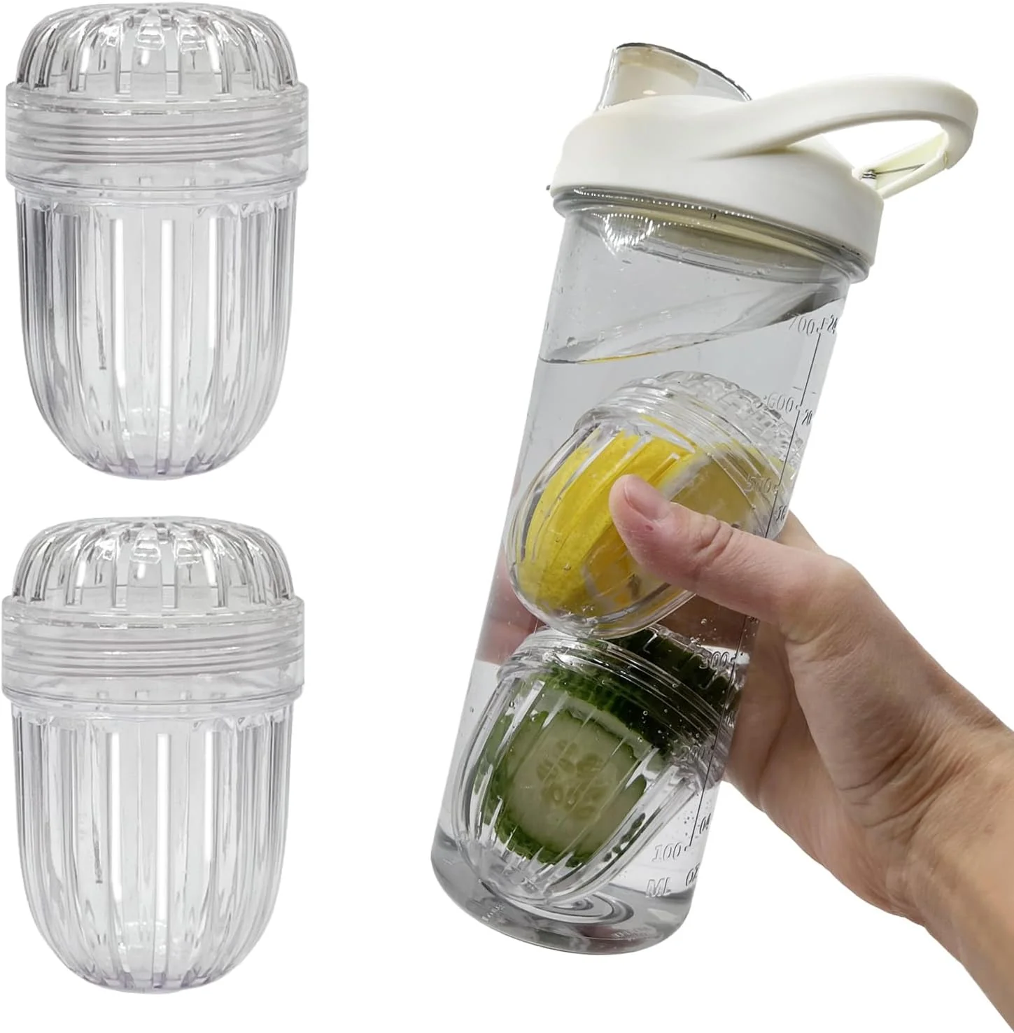 Dependable 2PCS Fruit Infuser Tea infuser for Wide Mouth Bottles. Compatible with Stanley Hydro Flask Iron Flask Takeya ThermoFlask and similar Recyclable