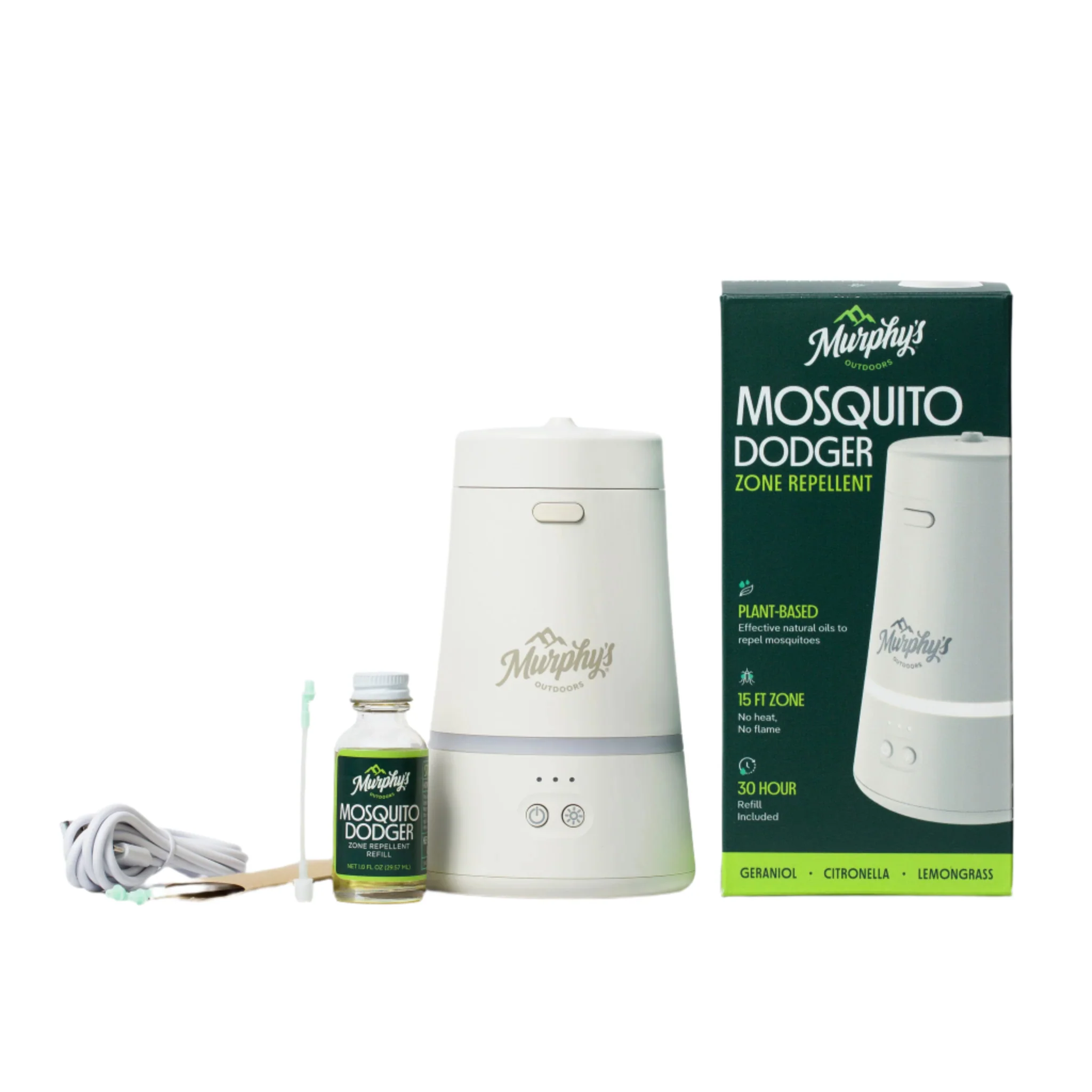 High-Grade Murphy's Naturals Mosquito Dodger Zone Repellent Device User-Friendly