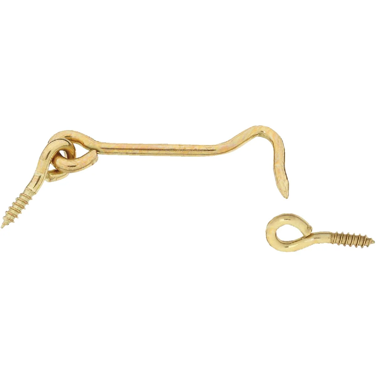Top-Quality National Solid Brass 3 In. Hook Eye Bolt Stylish