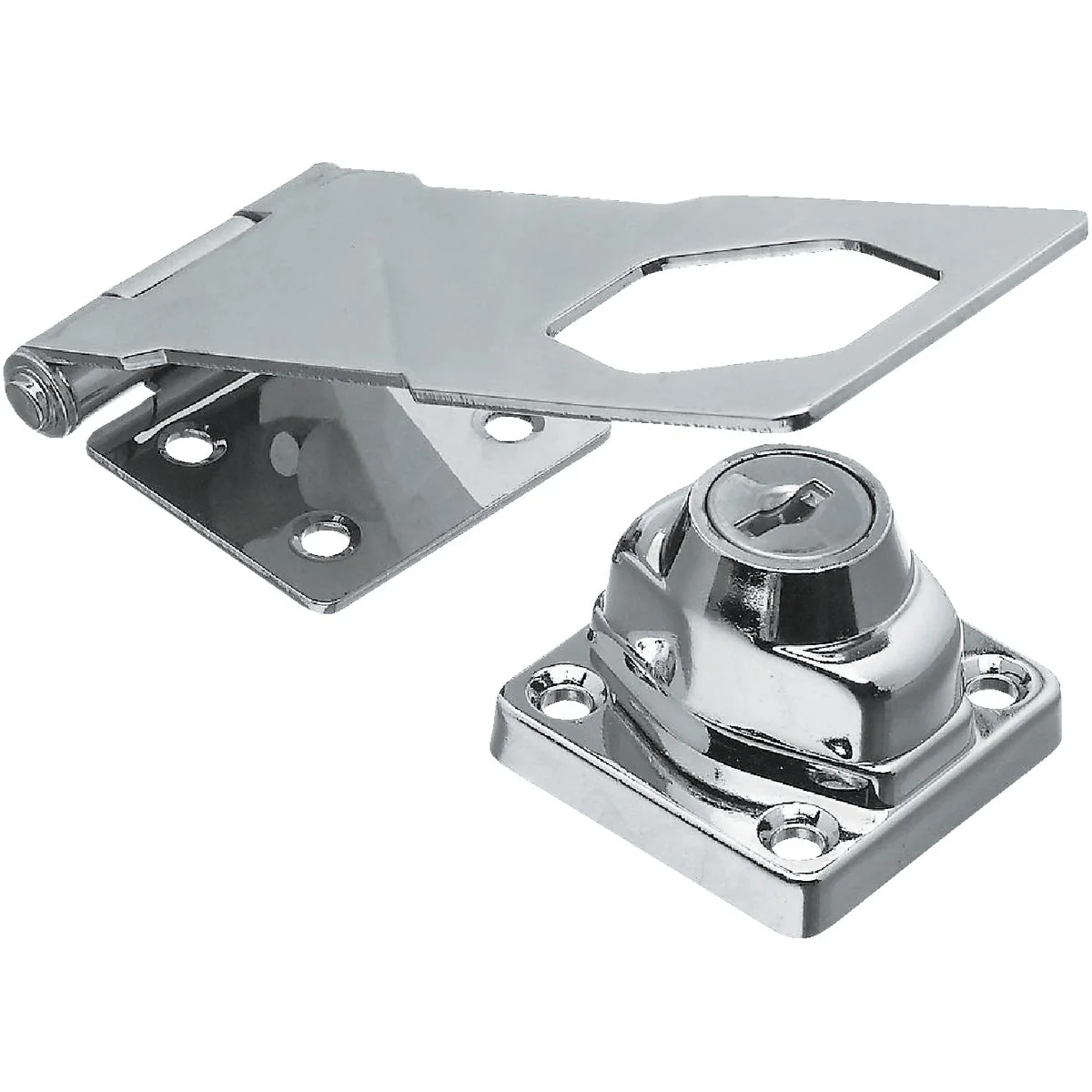 Elegant National 4-1 2 In. Keyed Alike Hasp Lock Fine Crafted