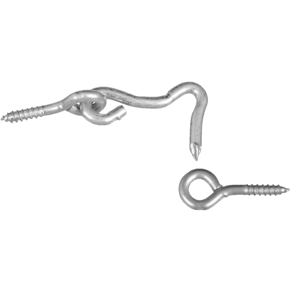 Flexible National1 In. Steel Hook Eye Bolt 2 Ct. Luxury