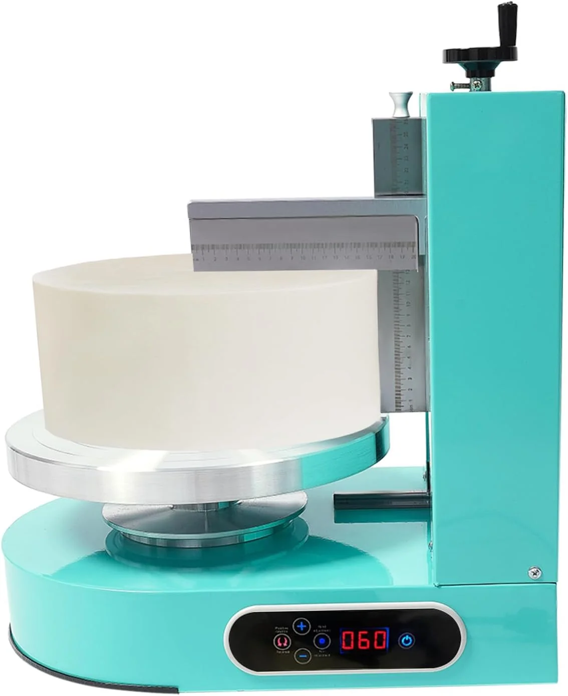 Responsible Cake Decorating Coating Machine Automatic Cake Cream Spreading Coating Filling Machine Birthday Cake Cream Smoother Bread Cream Spreading Machine Suitable for 4-12 In Round Cake Green Trusted