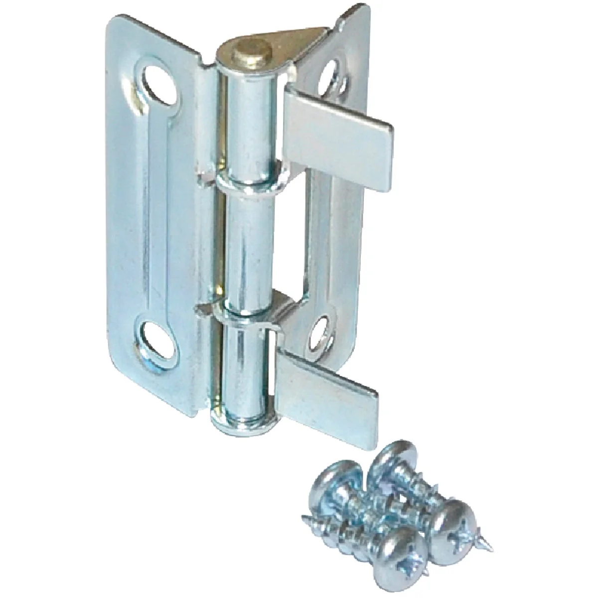 High-Performance Johnson Hardware Silver Zinc Hinge 2-Count Practical