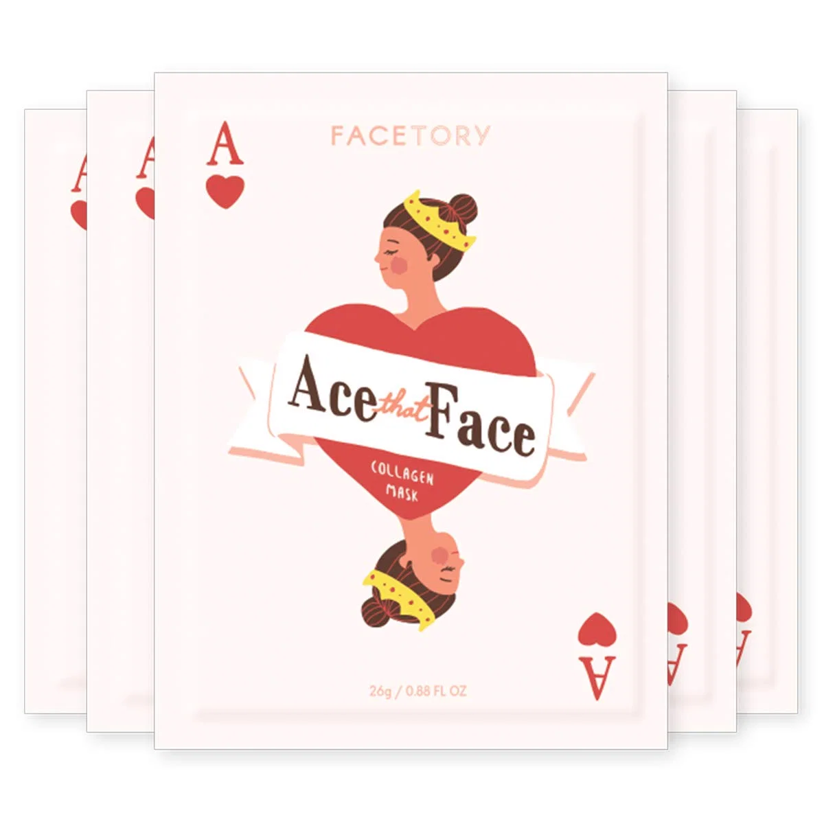 Practical FaceTory Ace that Face FIRMING COLLAGEN Sheet Mask Superior