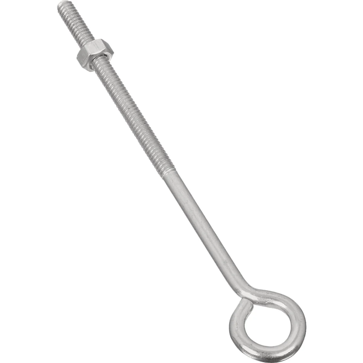 Organic National 1 4 In. x 6 In. Zinc Eye Bolt with Hex Nut Optimized
