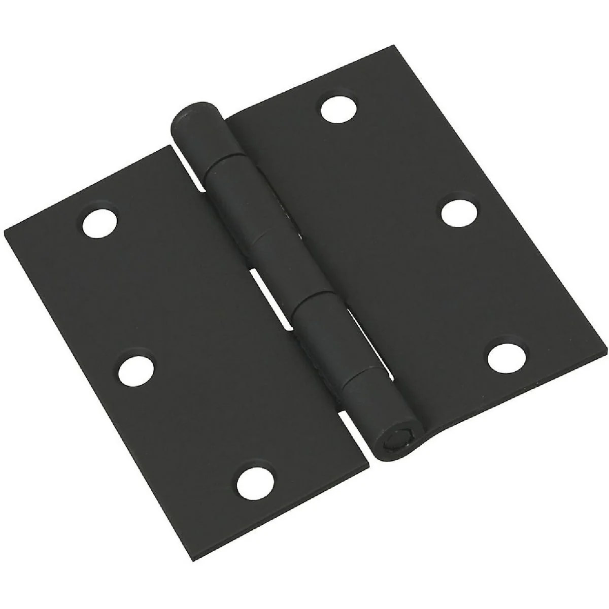 Natural National 3-1 2 In. Square Black Door Hinge Refined
