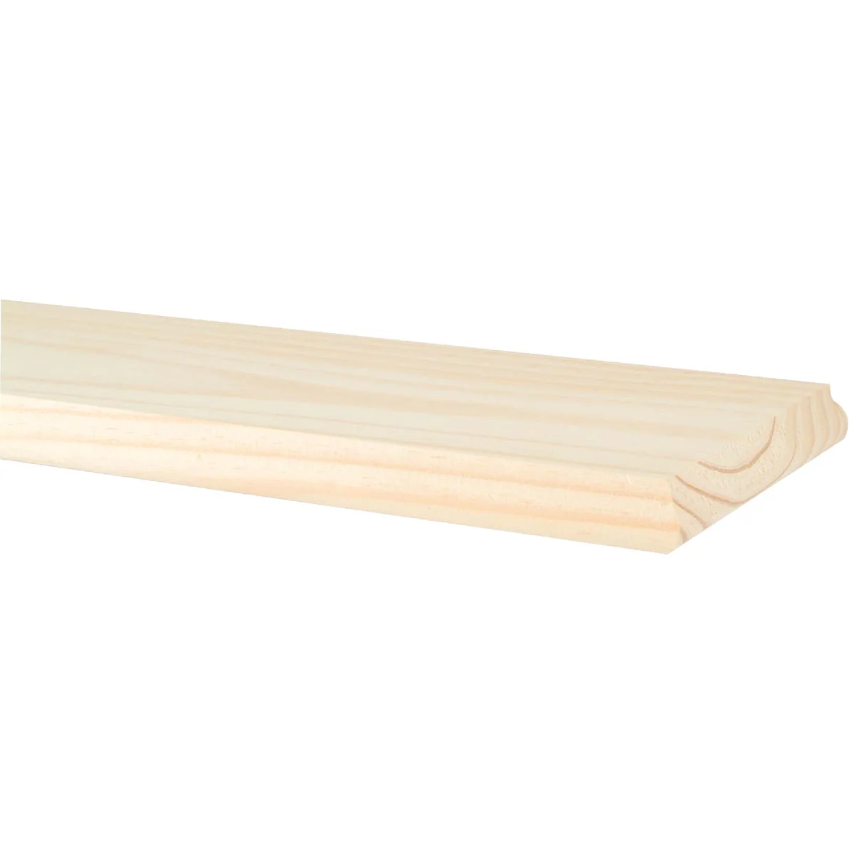 High-Performance Waddell 7 In. x 24 In. Unfinished Premium Pine Shelving Recyclable