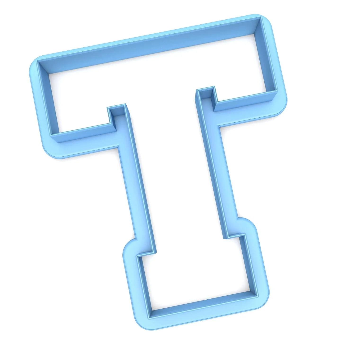 Elegant Sweet Prints Inc Varsity Letter T Cookie Cutter - Dishwasher Safe Medium 4 Authentic