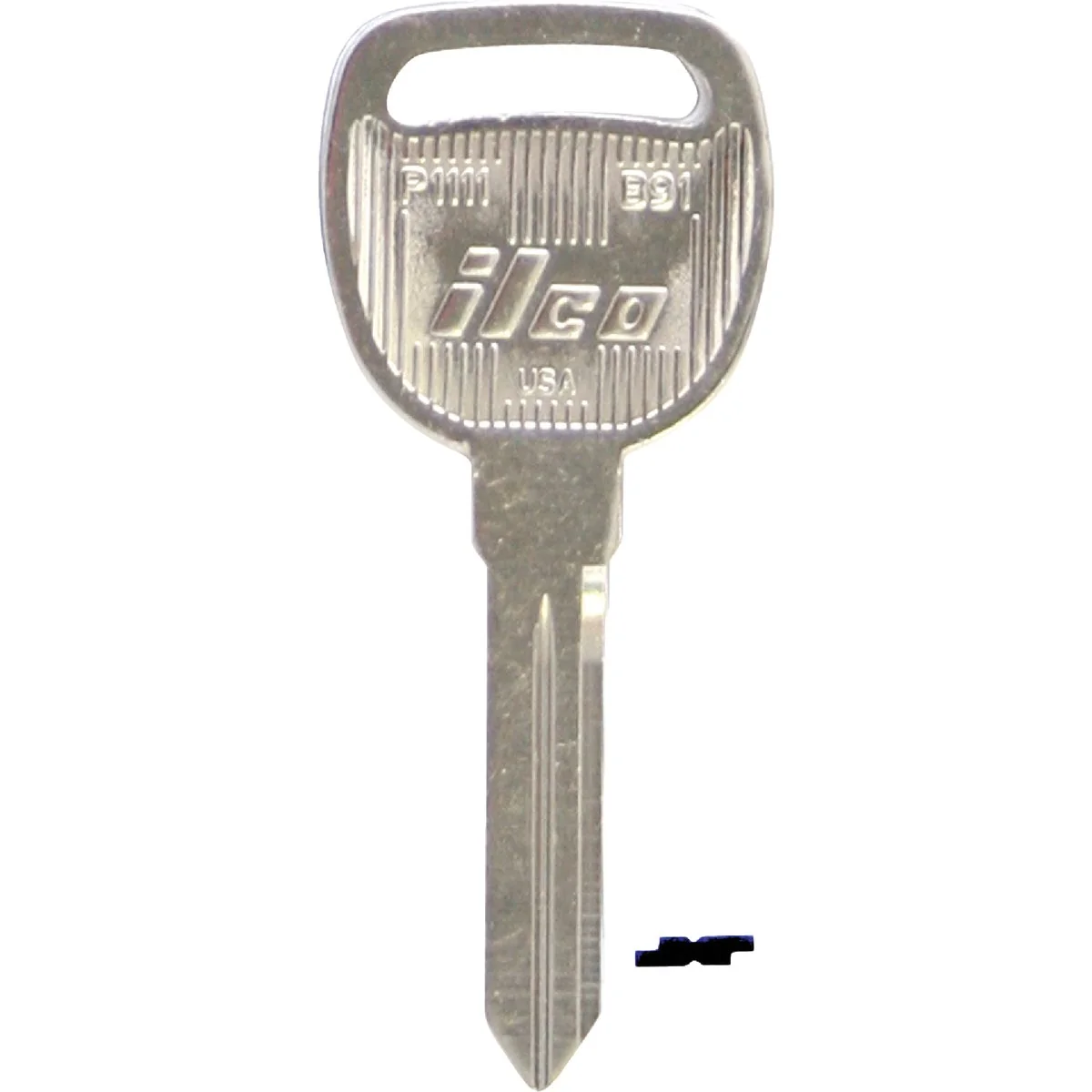 Breathable ILCO GM Nickel Plated Automotive Key B91 10-Pack Original Design