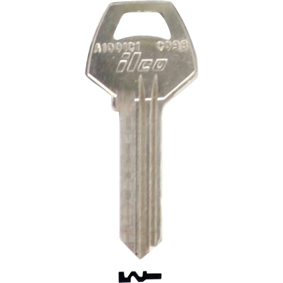 Clean ILCO Corbin Nickel Plated House Key CO98 10-Pack Exceptional