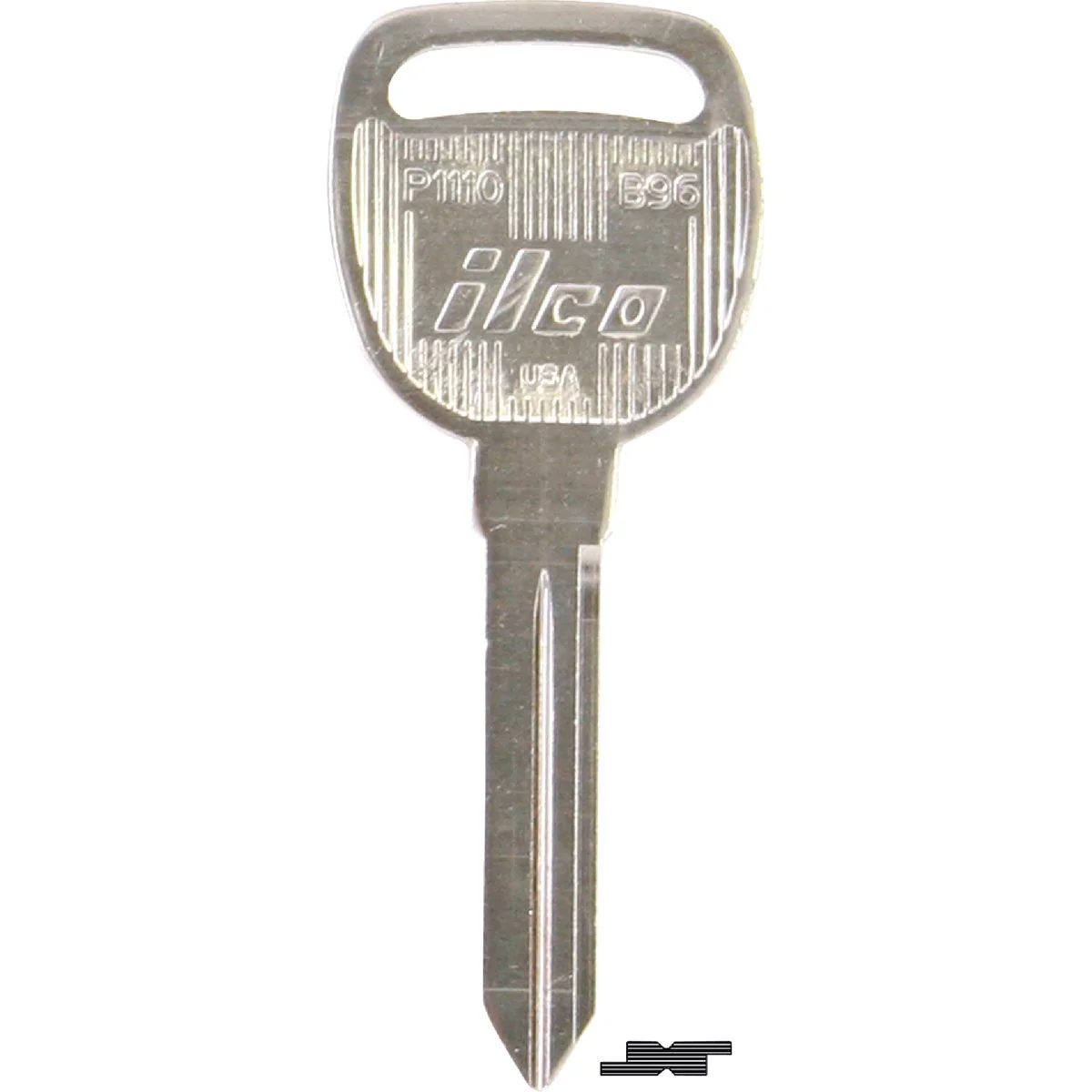 Lightweight ILCO GM Nickel Plated Automotive Key B96 10-Pack Premium Material