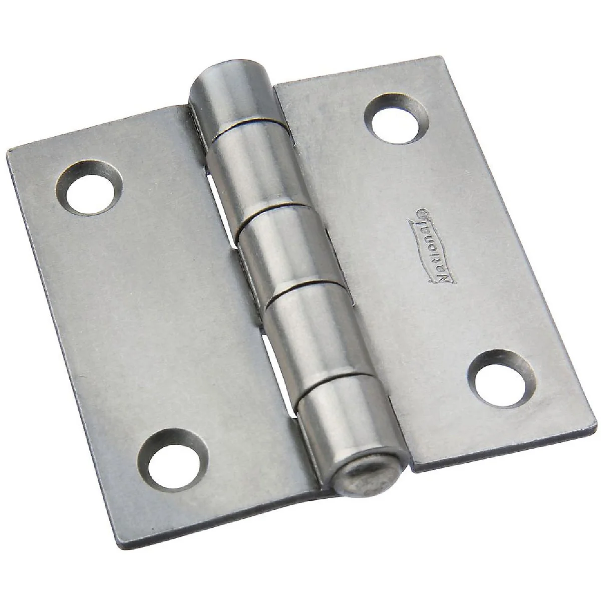 Fast National 2 In. Square Steel Broad Door Hinge Authentic