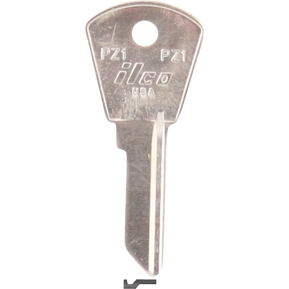 High-End ILCO Papaiz Nickel Plated File Cabinet Key PZ1 10-Pack Soft