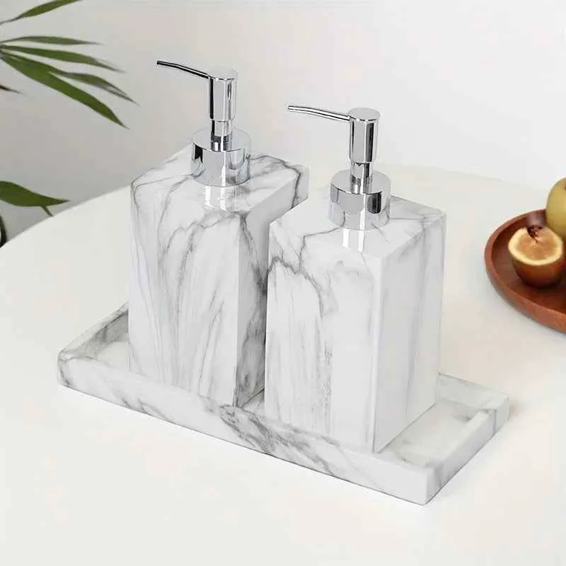 Environmentally Friendly Hotel Bathroom Hand Sanitizer Refillable Bottle Simple and High-end Press Bottle Lotion Bottle Shampoo Shower Gel Empty BottleSPECIFICATIONS Outstanding
