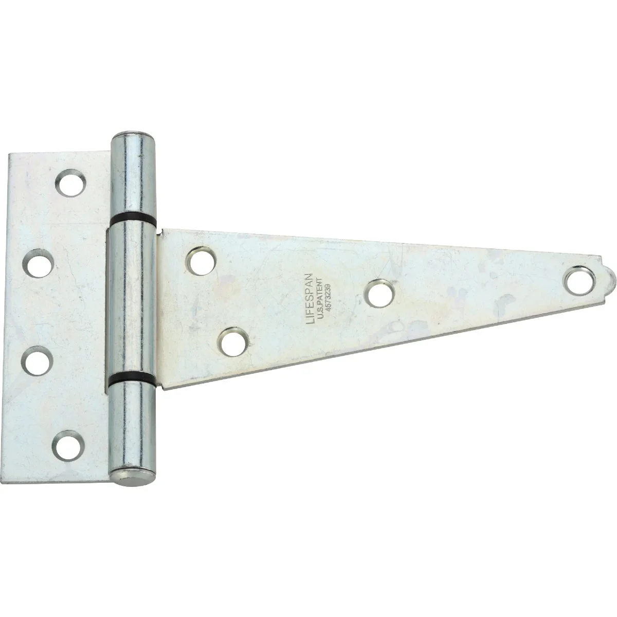 Effective National 6 In. Zinc-Plated Steel Heavy-Duty Tee Hinge Traditional