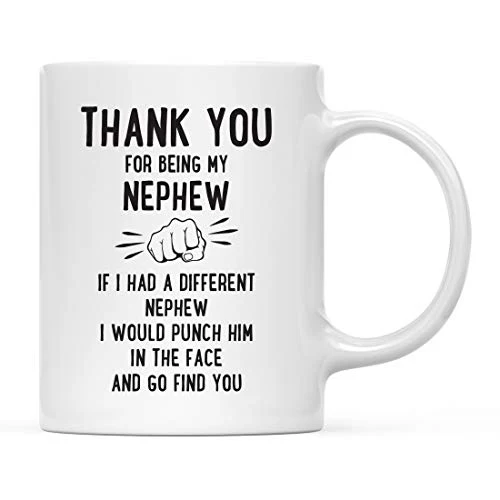 Minimalist Funny Family 11oz. Coffee Mug Gift Detailed