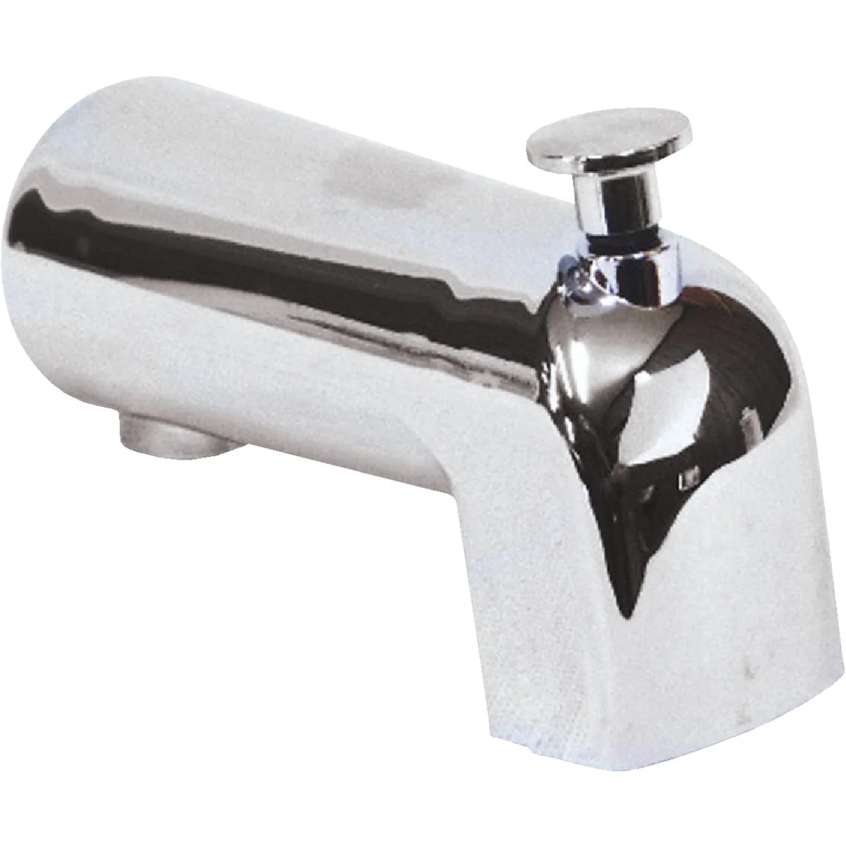 Green United States Hardware Mobile Home 4-3 16 In. Chrome Bathtub Spout with Diverter Innovative