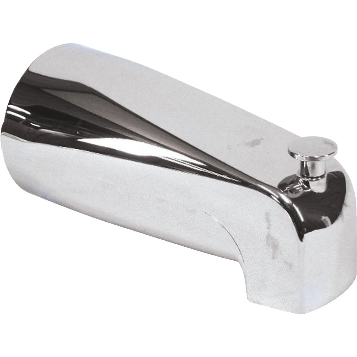 Sustainable United States Hardware 5-1 2 In. Chrome Bathtub Spout with Diverter Expertly Made