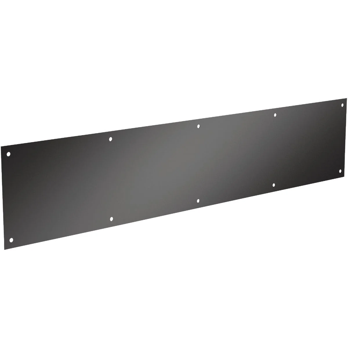 Versatile National Hardware 6 In. x 30 In. Matte Black Kickplate Carefully Designed