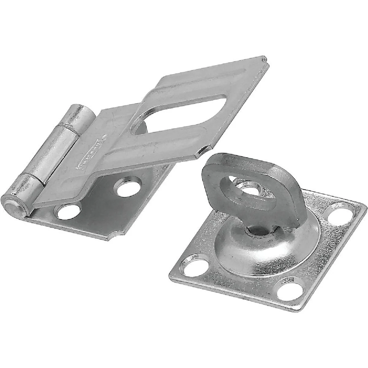 Premium Material National 3-1 4 In. Zinc Swivel Safety Hasp Contemporary