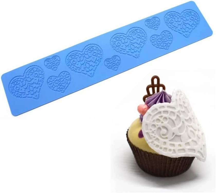 Trusted Heart Candy Mold Chocolate Candy 3D Heart Silicone Mold Sugar Craft Cake Decoration Cupcake Top Polymer Clay Fine Crafted