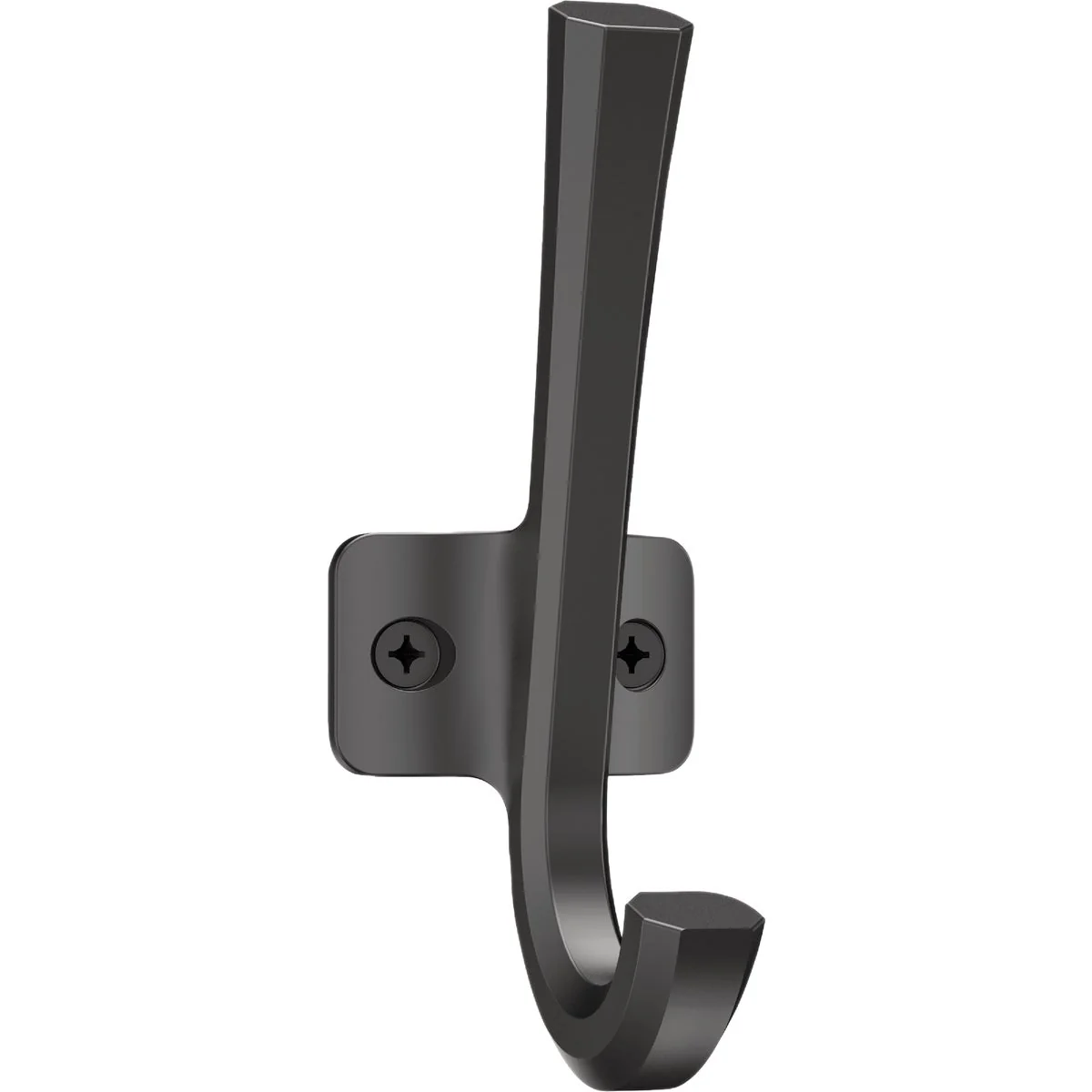Healthy National Hardware 4-5 16 In. Matte Black Powell Angled Hook Next-Generation