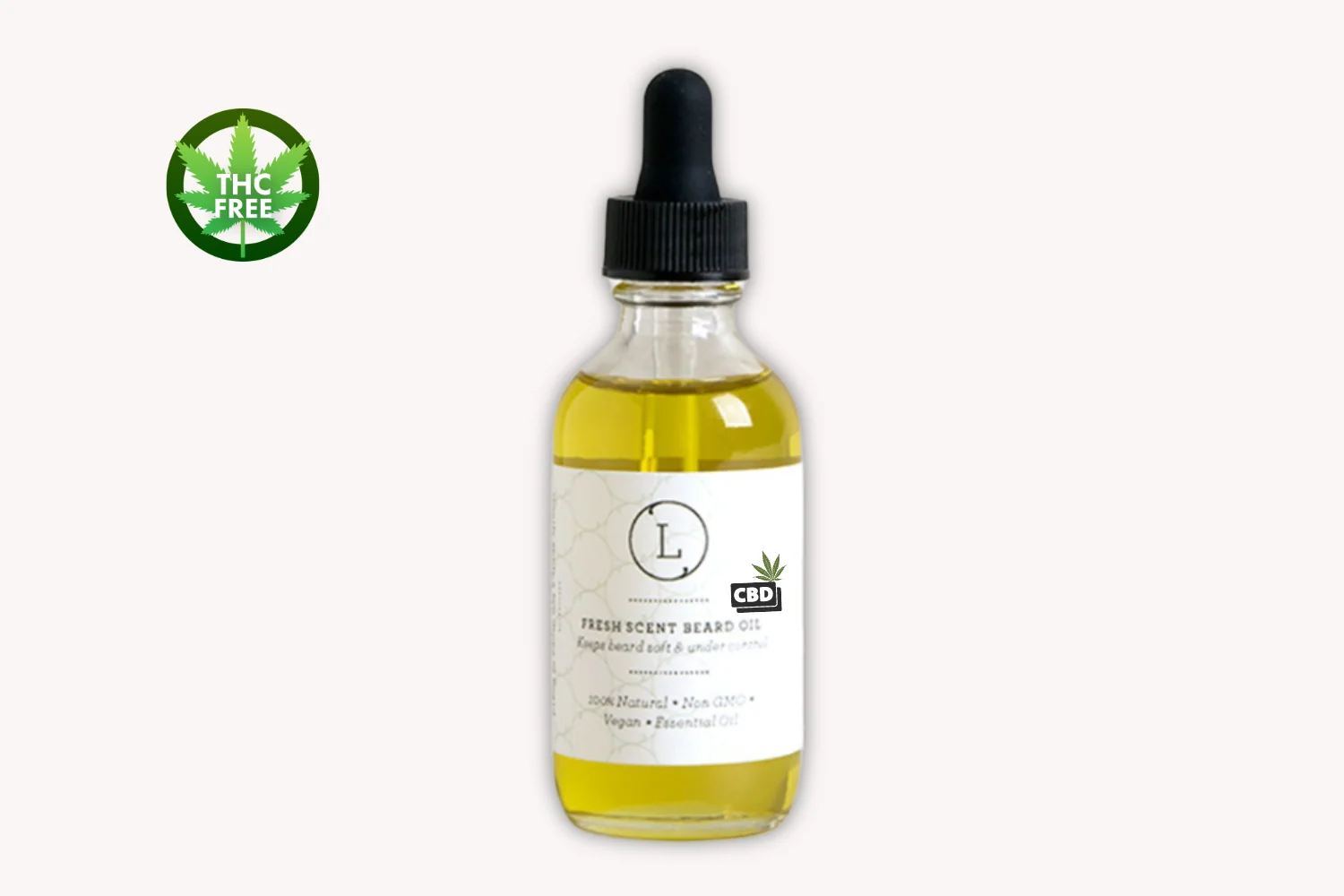 Authentic Natural CBD Beard Oil – THC- Men's Grooming Fashionable