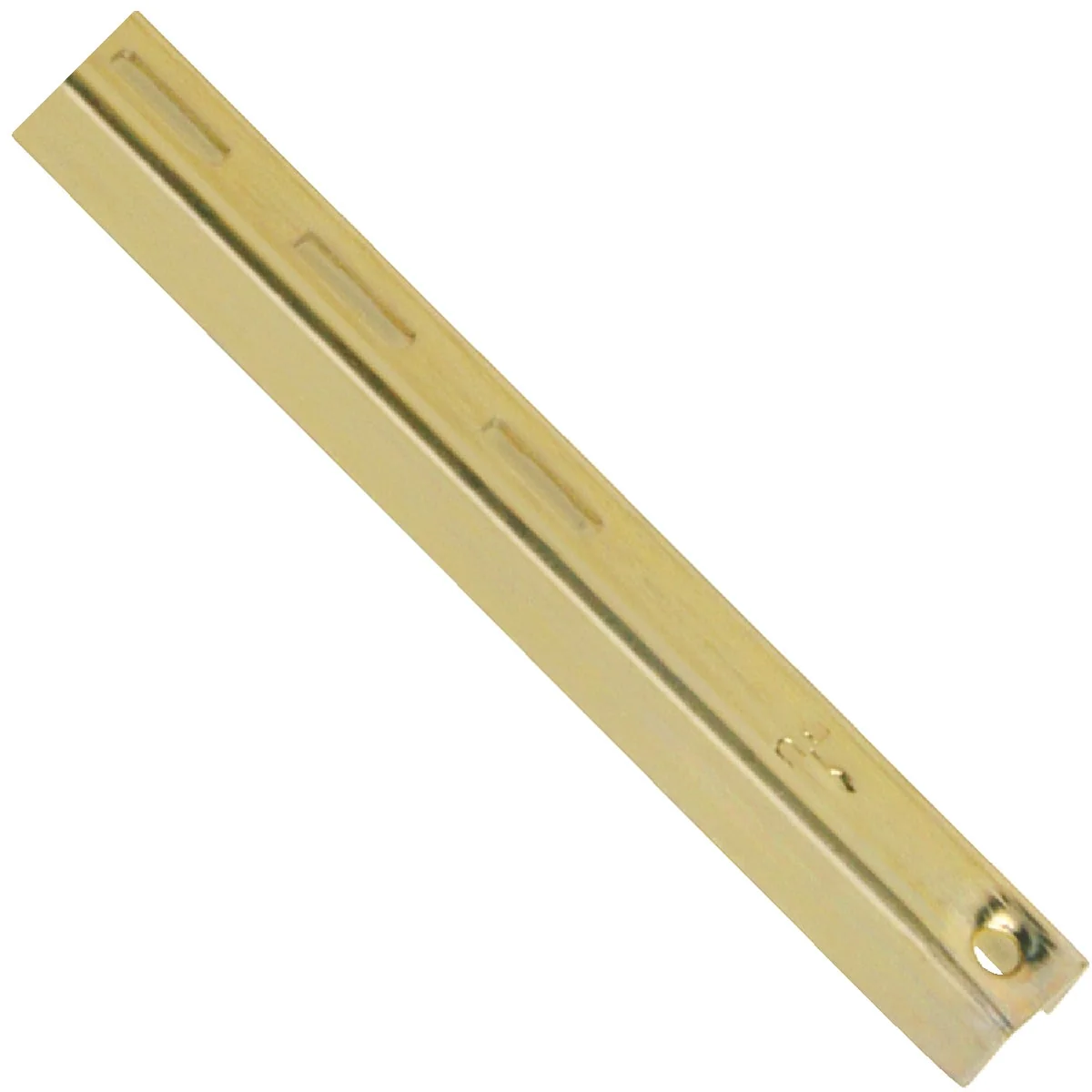 Effective Knape Vogt 80 Series 48 In. Brass Adjustable Shelf Standard Original Design